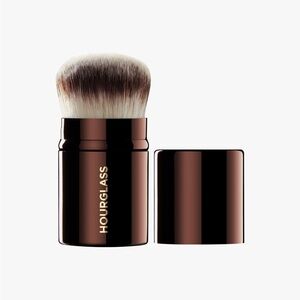 Hourglass Retractable Kabuki Brush - Portable Brush for Blush and Powder
